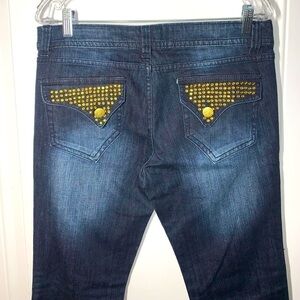 Ten 25 gold studded pockets Women’s Jeans 13/14
